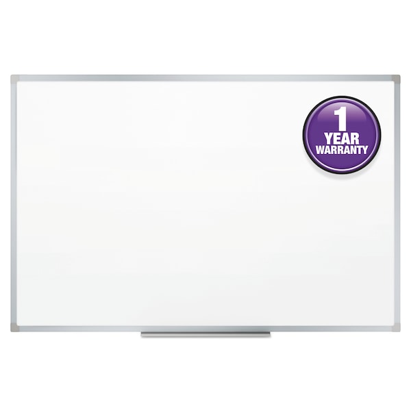 48x72 Melamine Whiteboard, Aluminum Frame